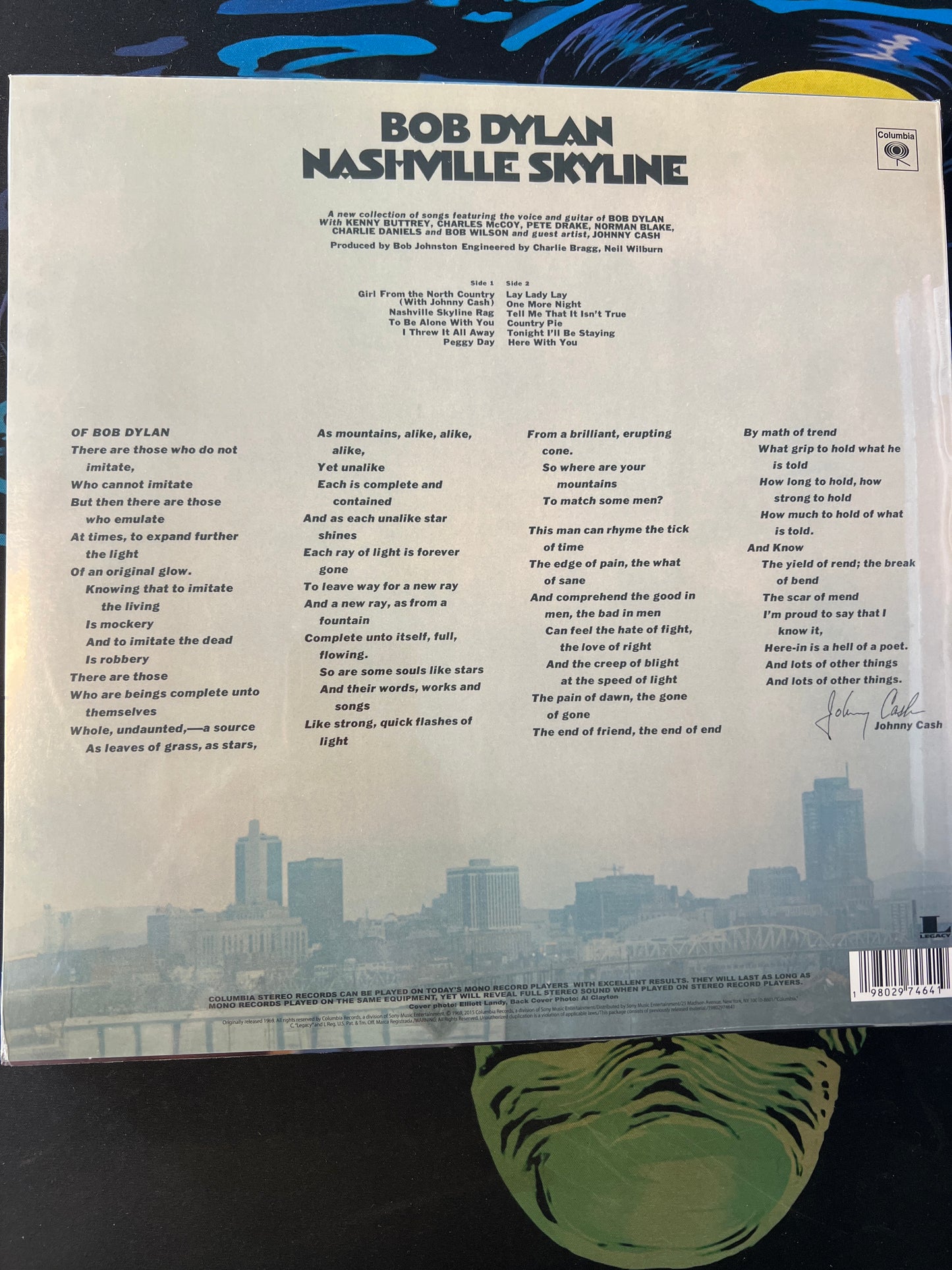 BOB DYLAN - Nashville Skyline