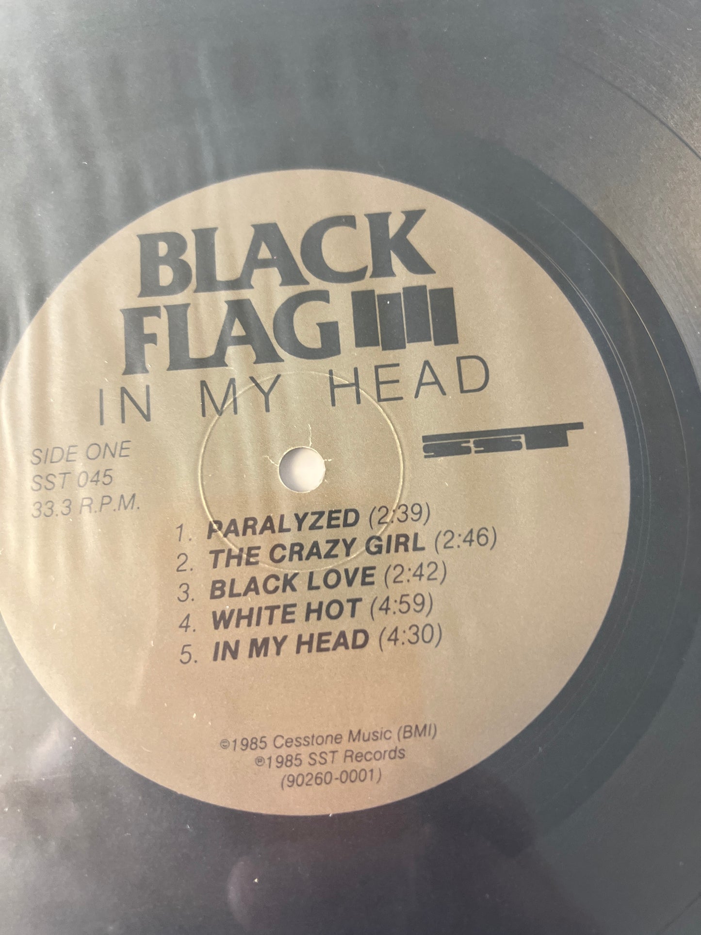 BLACK FLAG - in my head