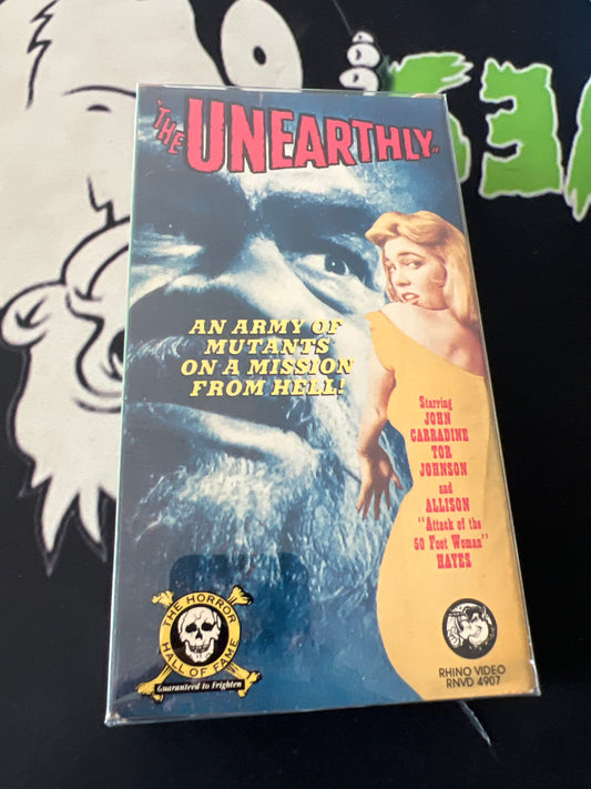THE UNEARTHLY - VHS