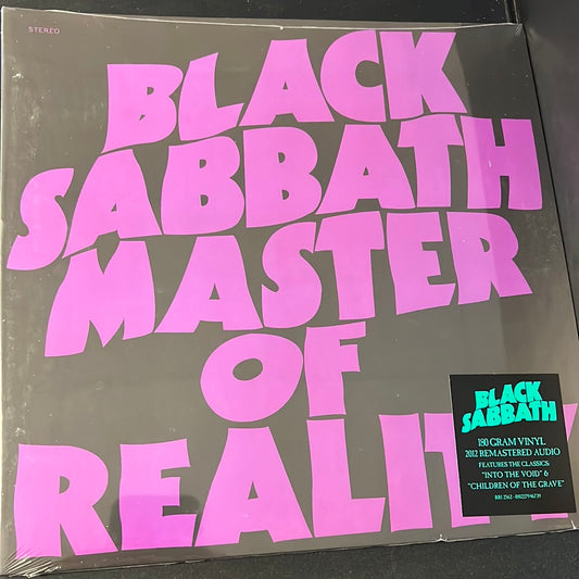 BLACK SABBATH - master of reality