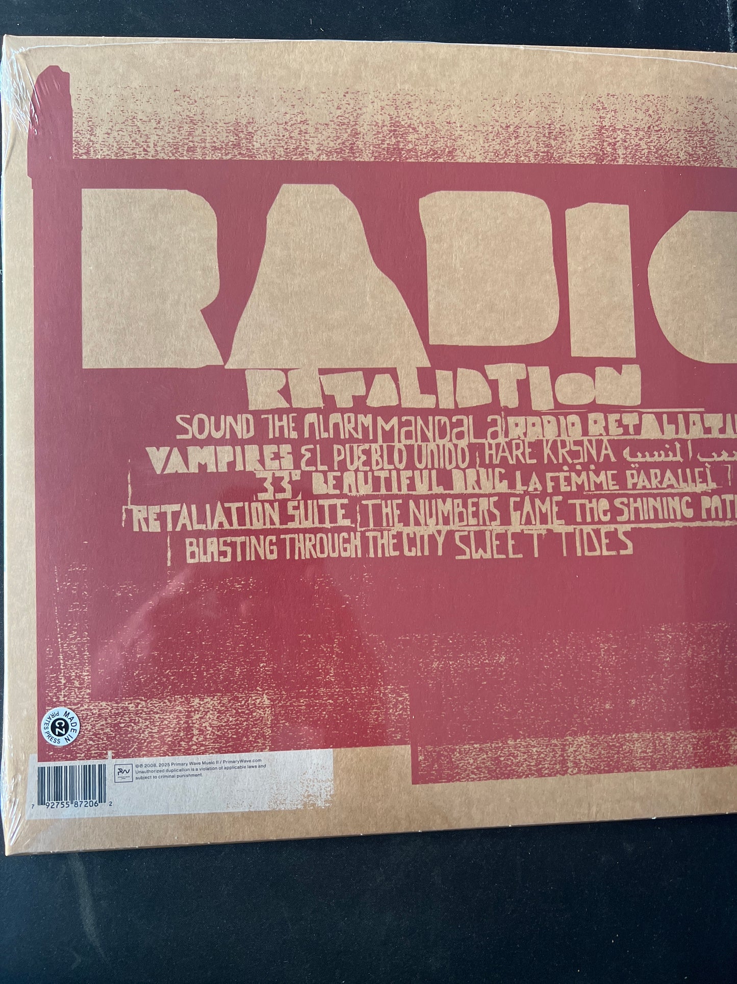 THIEVERY CORPORATION - radio retaliation