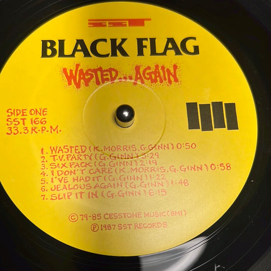 BLACK FLAG - wasted again
