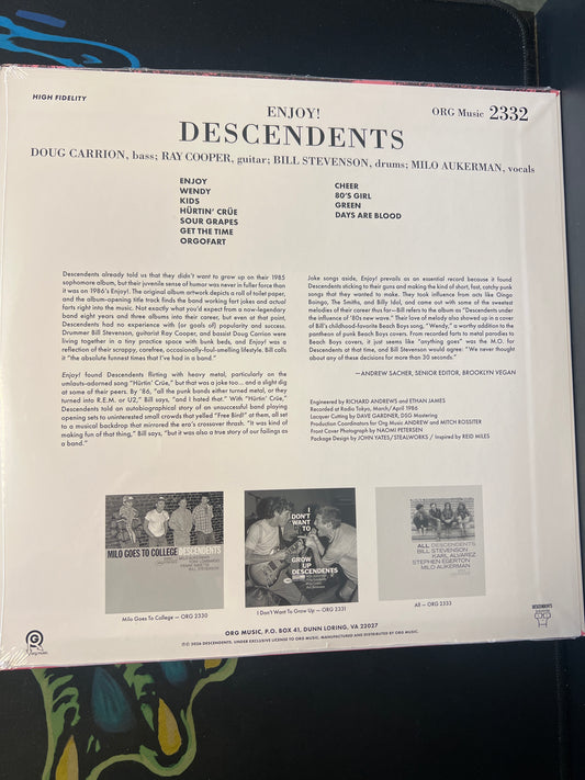 DESCENDENTS - enjoy!