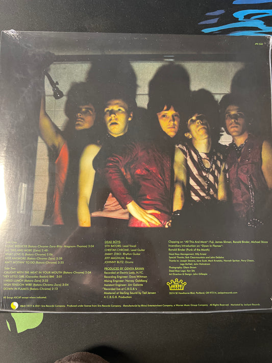 DEAD BOYS - young loud and snotty