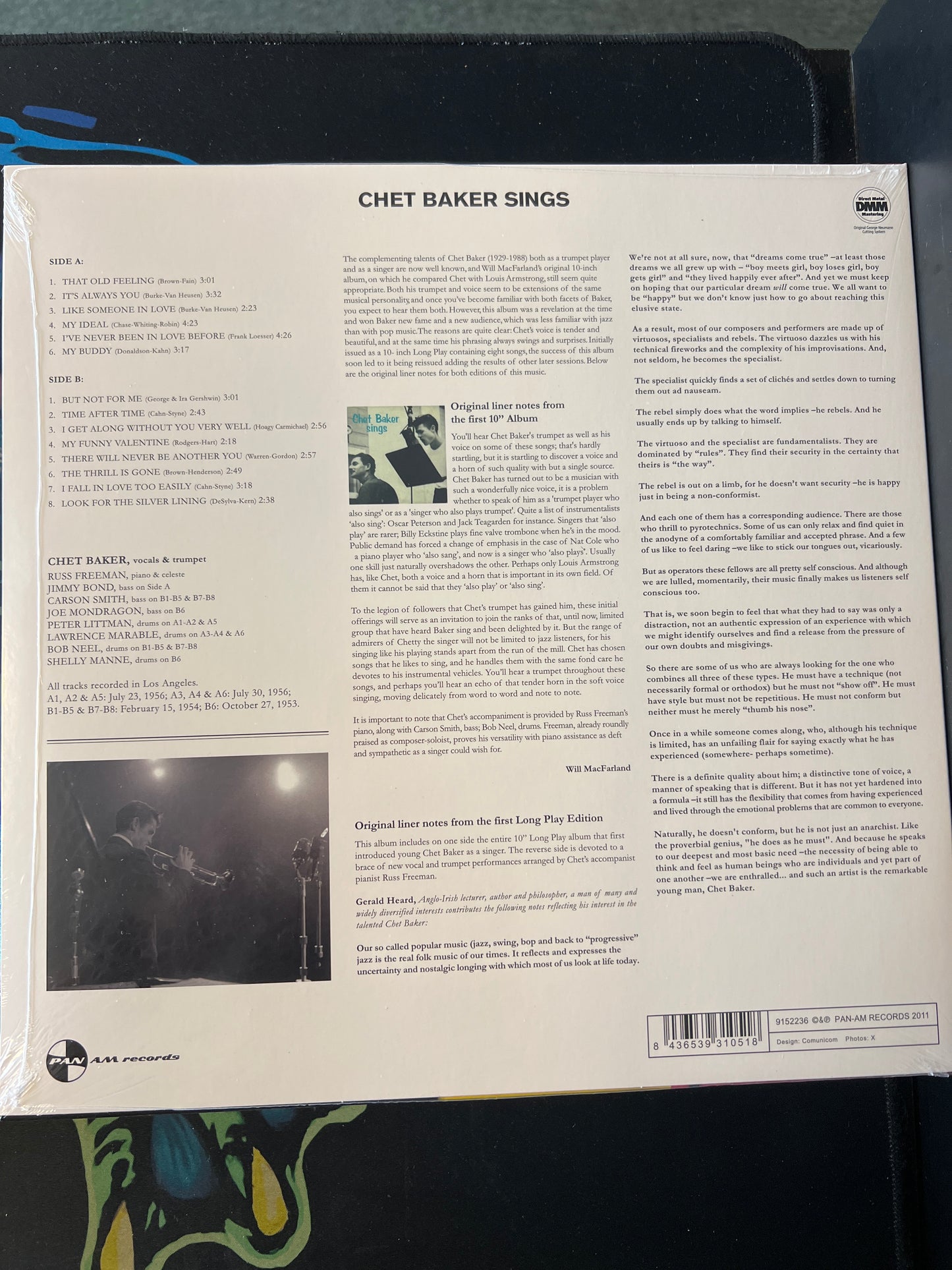 CHET BAKER - Chet Baker Sings