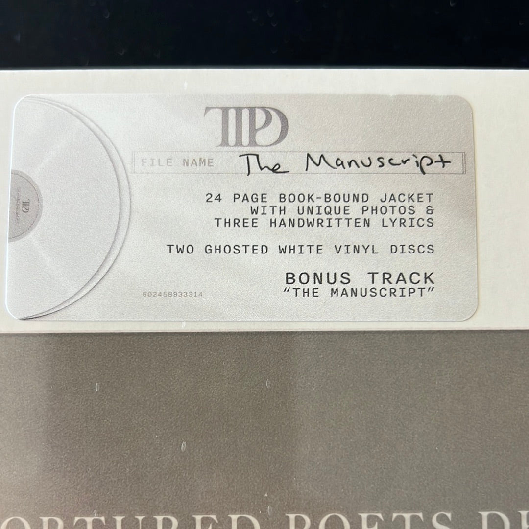TAYLOR SWIFT - the tortured poets department
