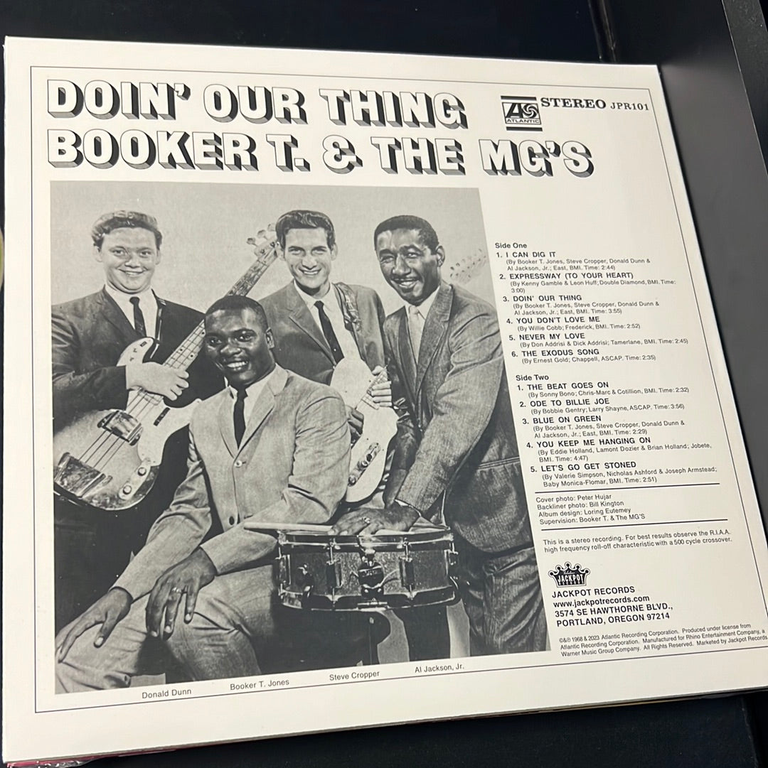BOOKER T. & THE MG’S - doin’ our thing