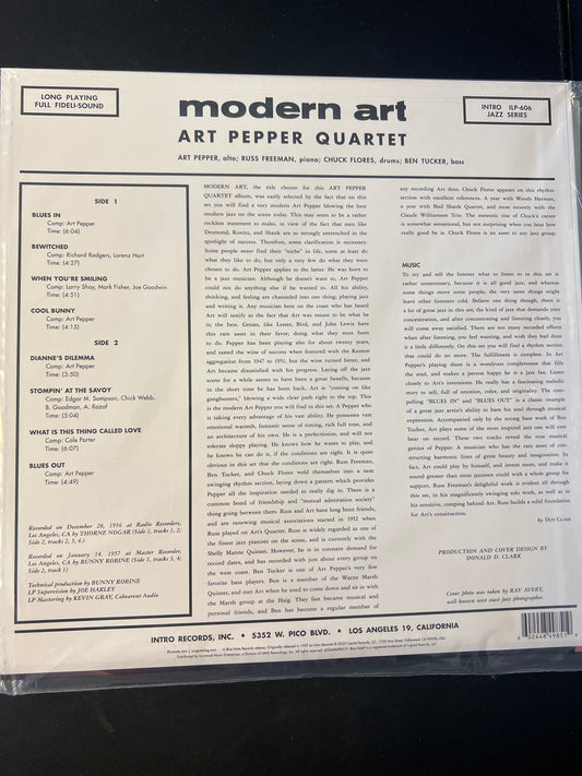ART PEPPER - modern art