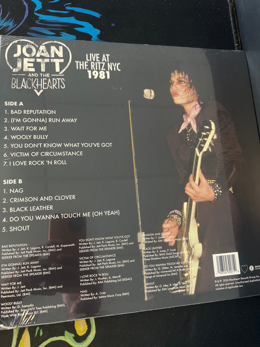 JOAN JETT - live at the Ritz NYC 1981