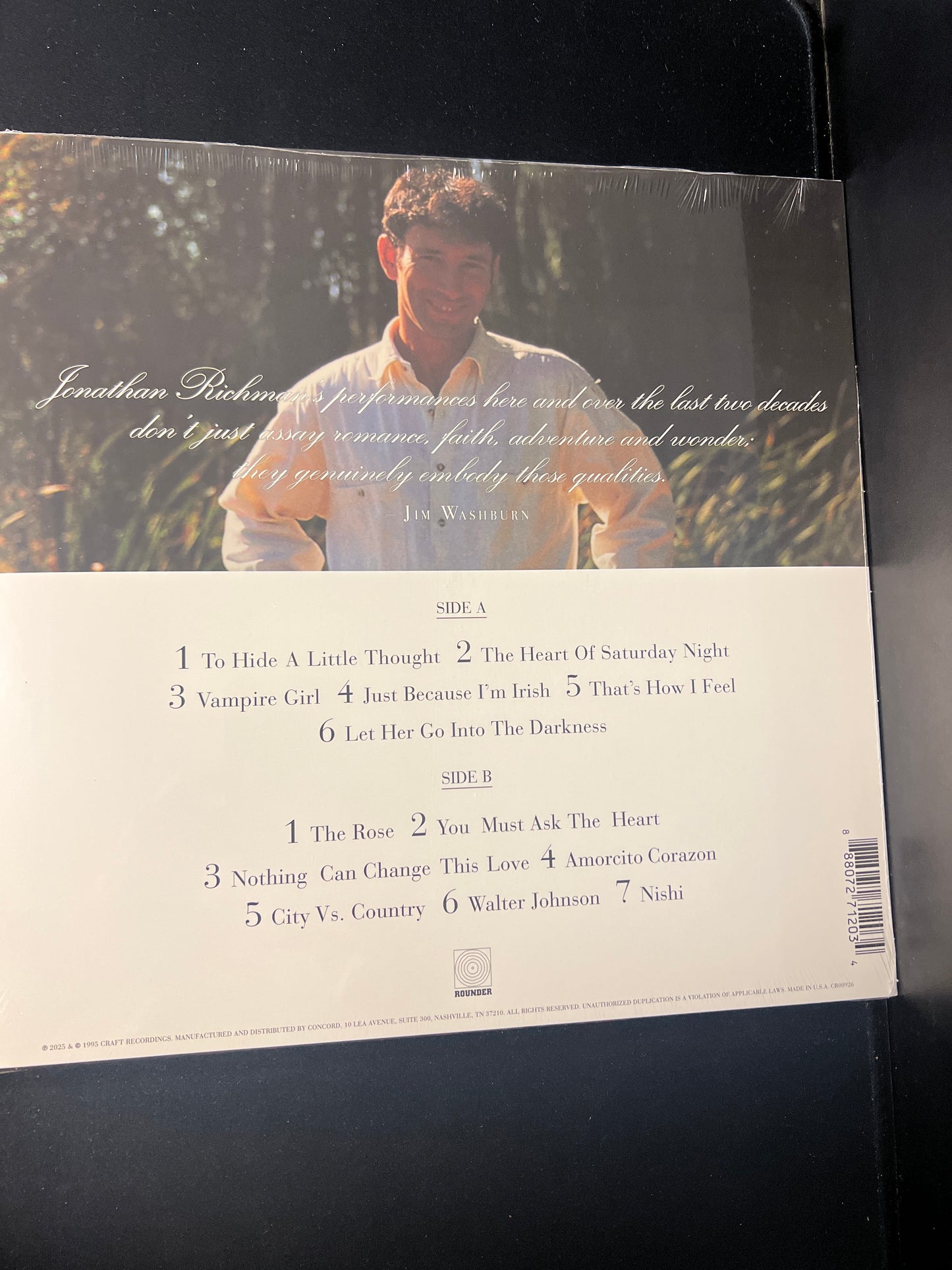 JONATHAN RICHMAN - you must ask the heart