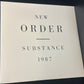 NEW ORDER - substance