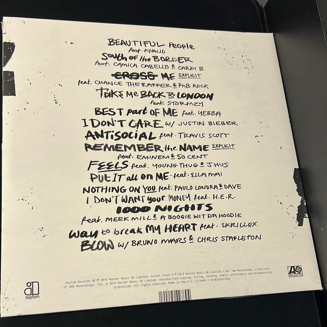 ED SHEERAN - no. 6 collaborations project