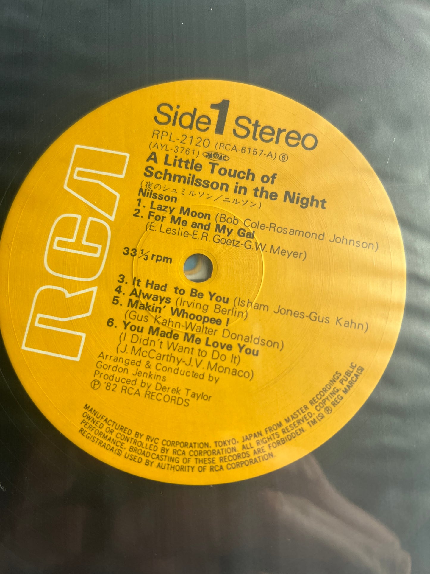 HARRY NILSSON - a little touch of Schmilsson in the night