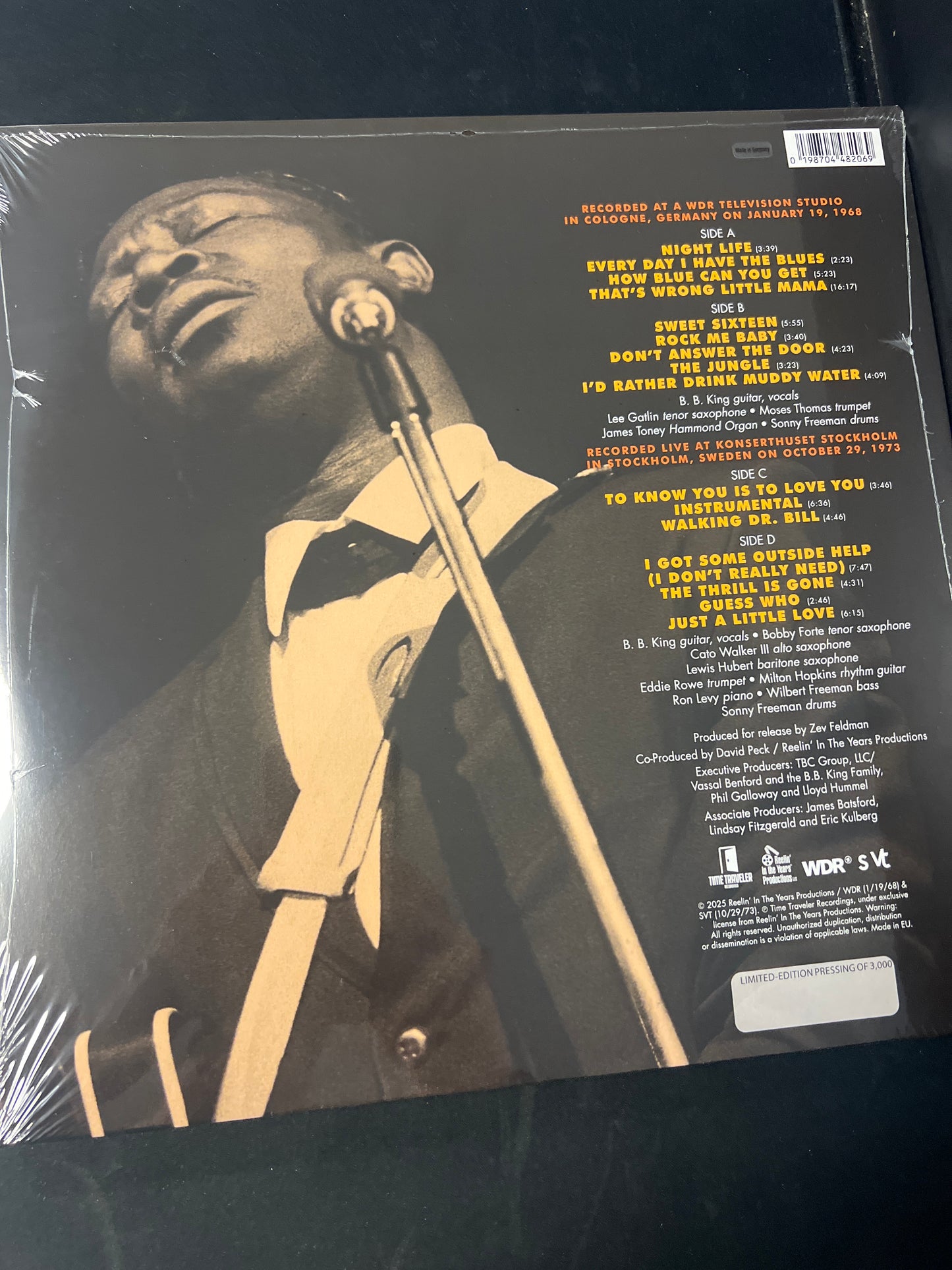 B.B. KING - broadcasting the blues: live from Germany and Sweden