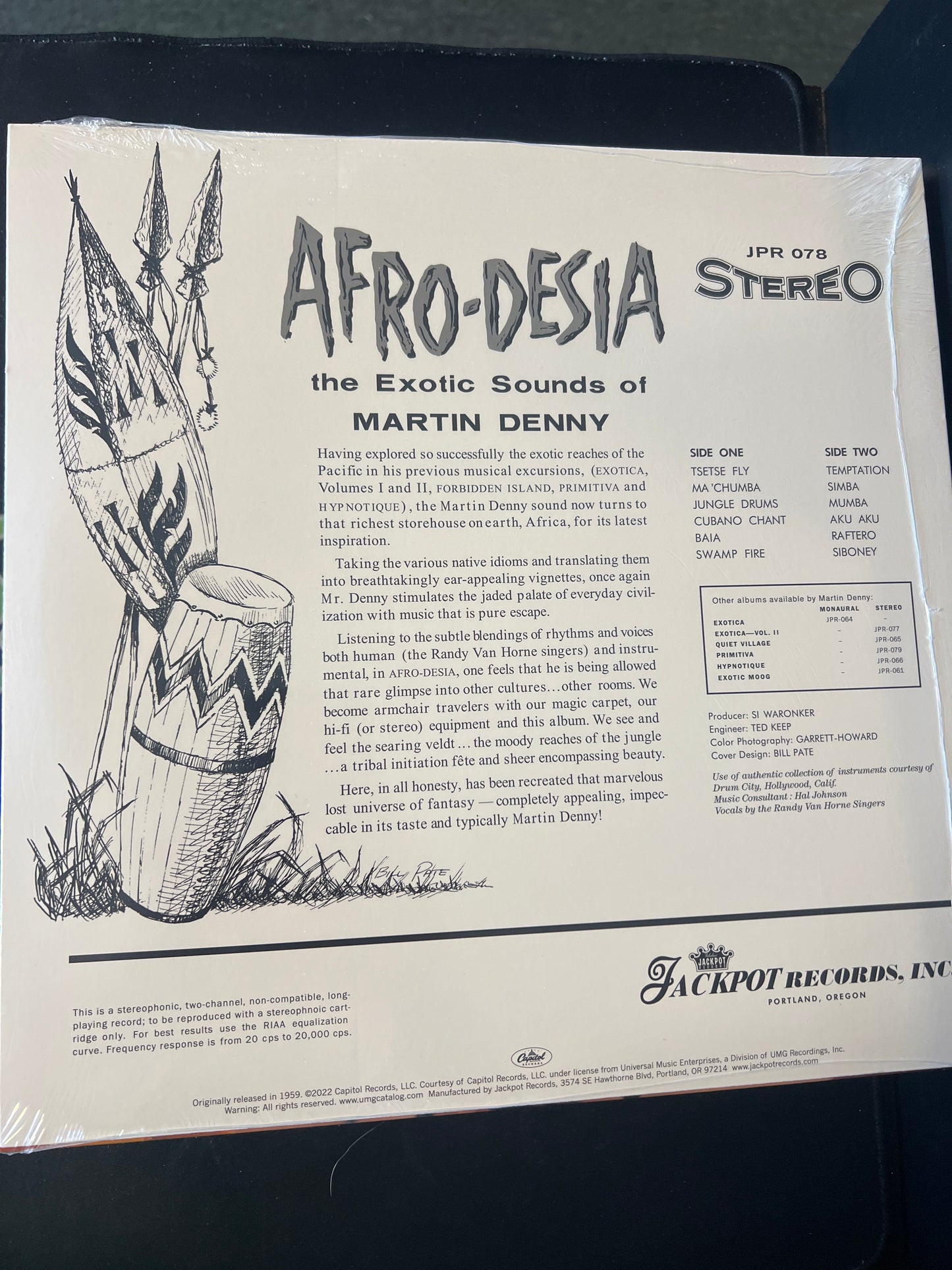 MARTIN DENNY - Afro-Desia