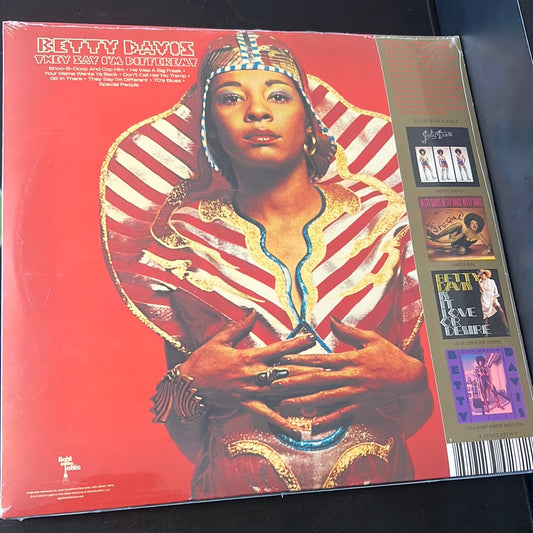 BETTY DAVIS - they say I’m different
