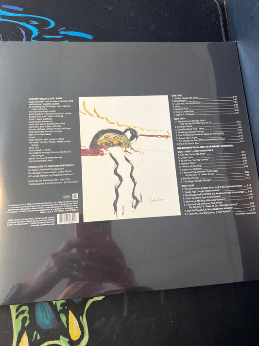 CAPTAIN BEEFHEART & THE MAGIC BAND - lick my decals off baby
