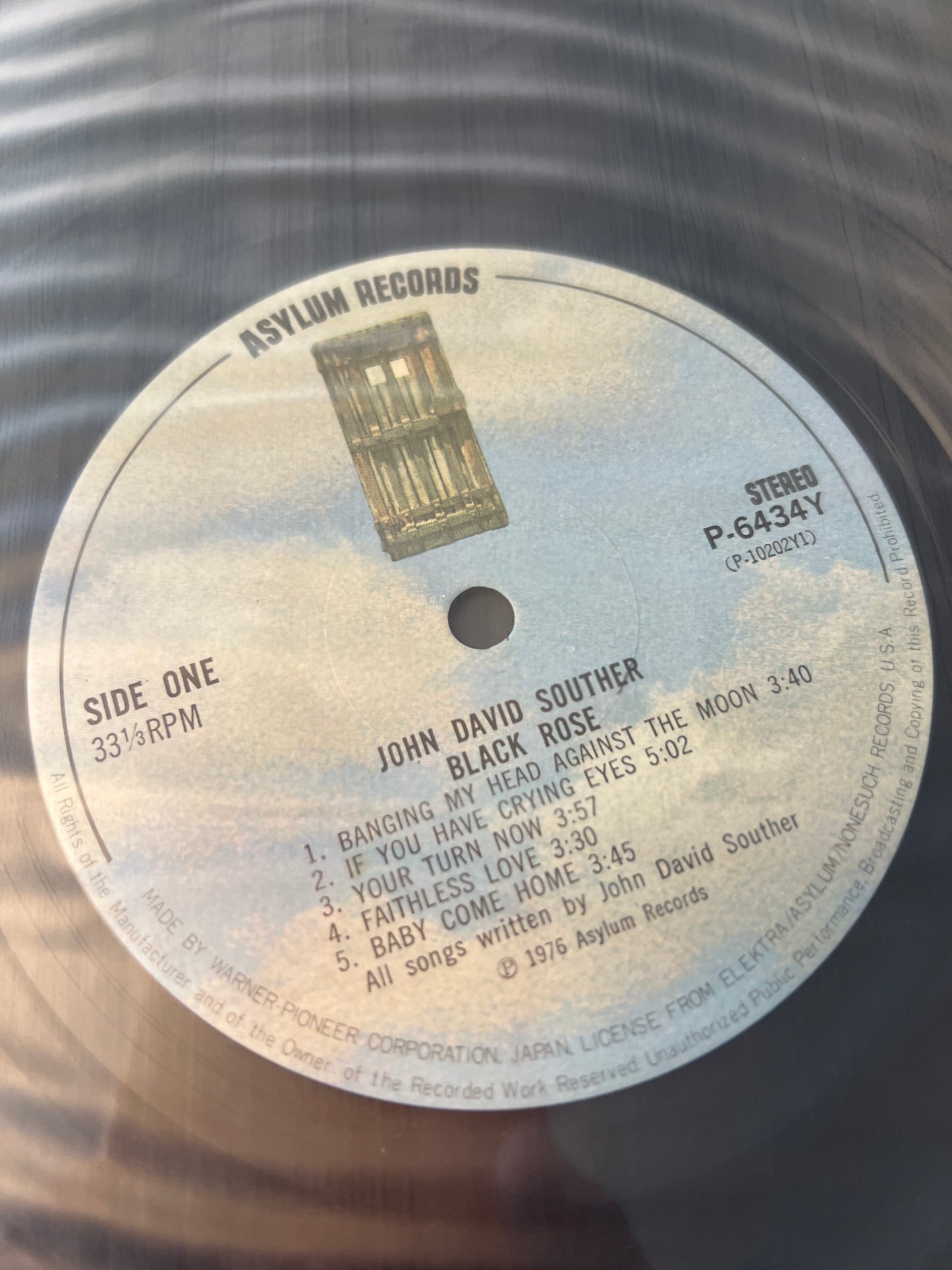JOHN DAVID SOUTHER - black rose