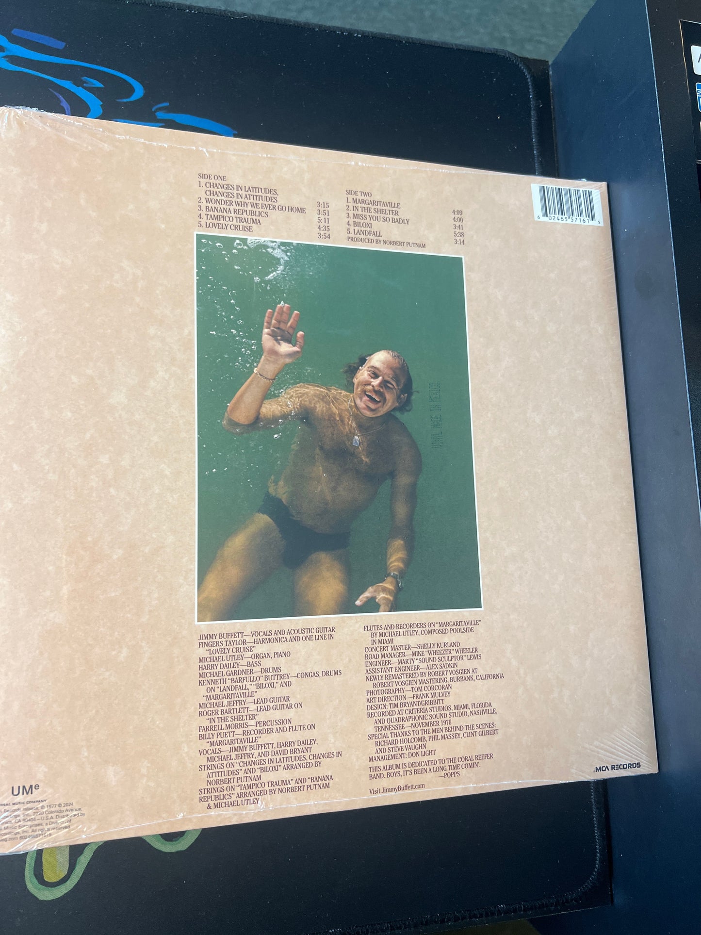 JIMMY BUFFETT - changes in latitudes changes in attitudes