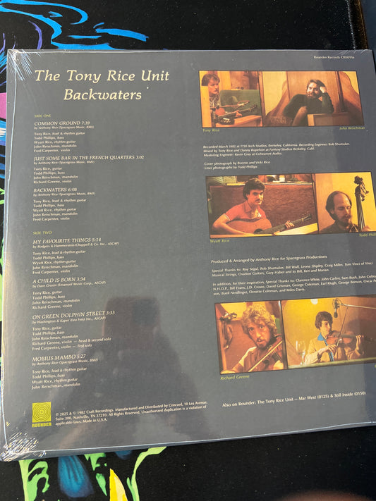THE TONY RICE UNIT - backwaters