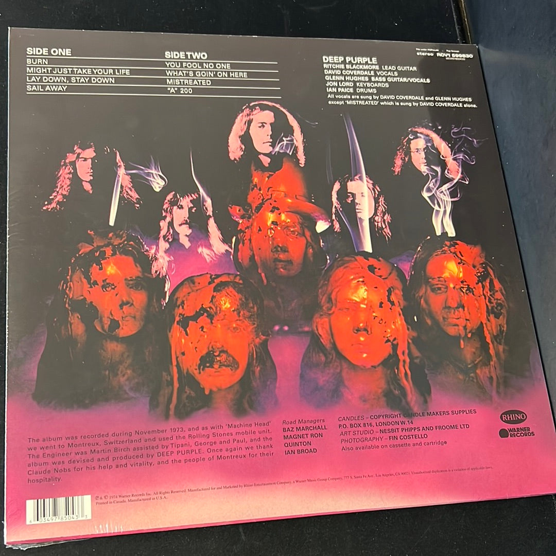 DEEP PURPLE - burn