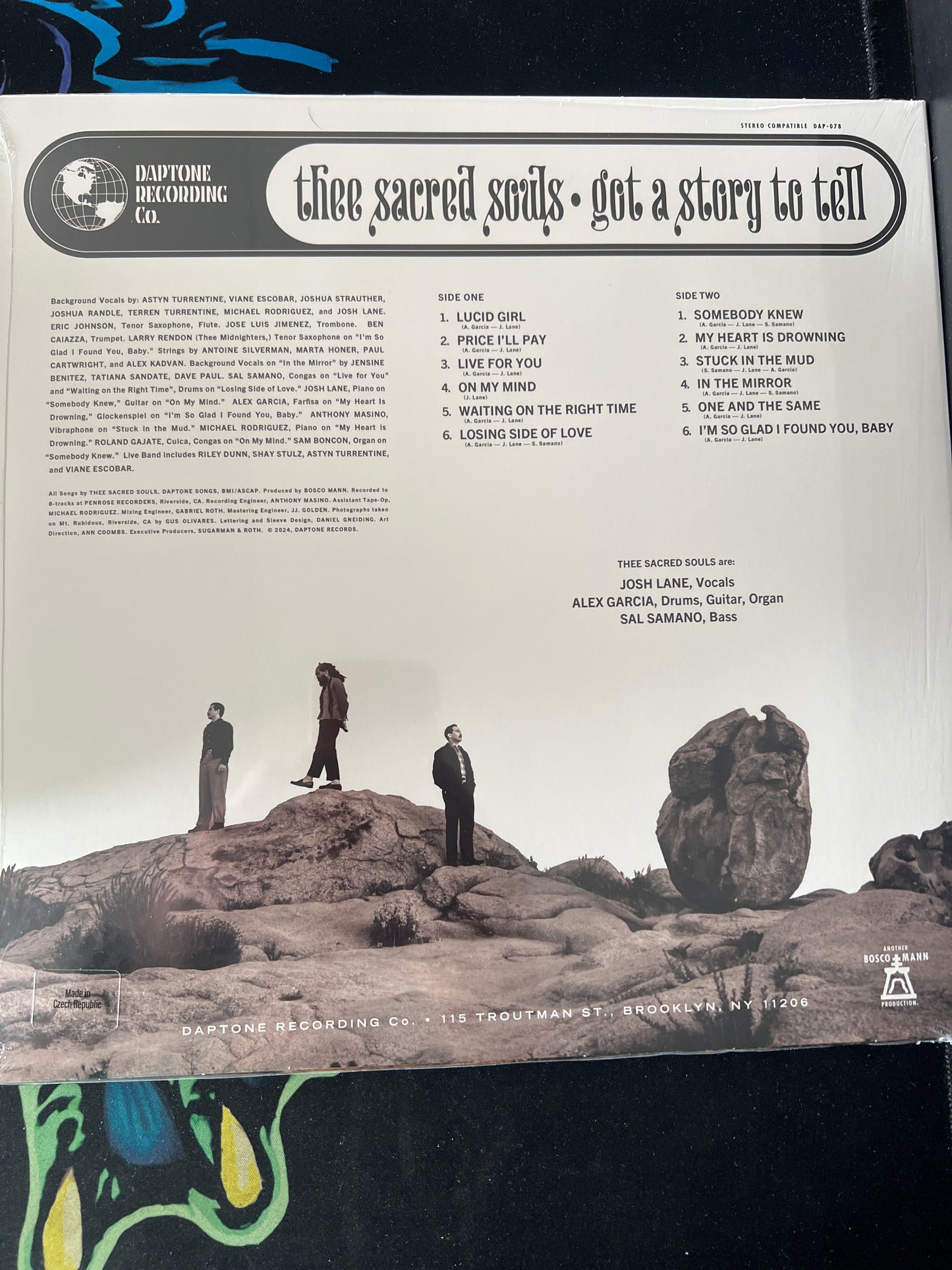 THEE SACRED SOULS - got a story to tell