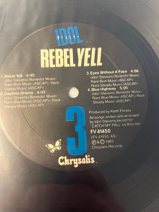 BILLY IDOL - rebel yell