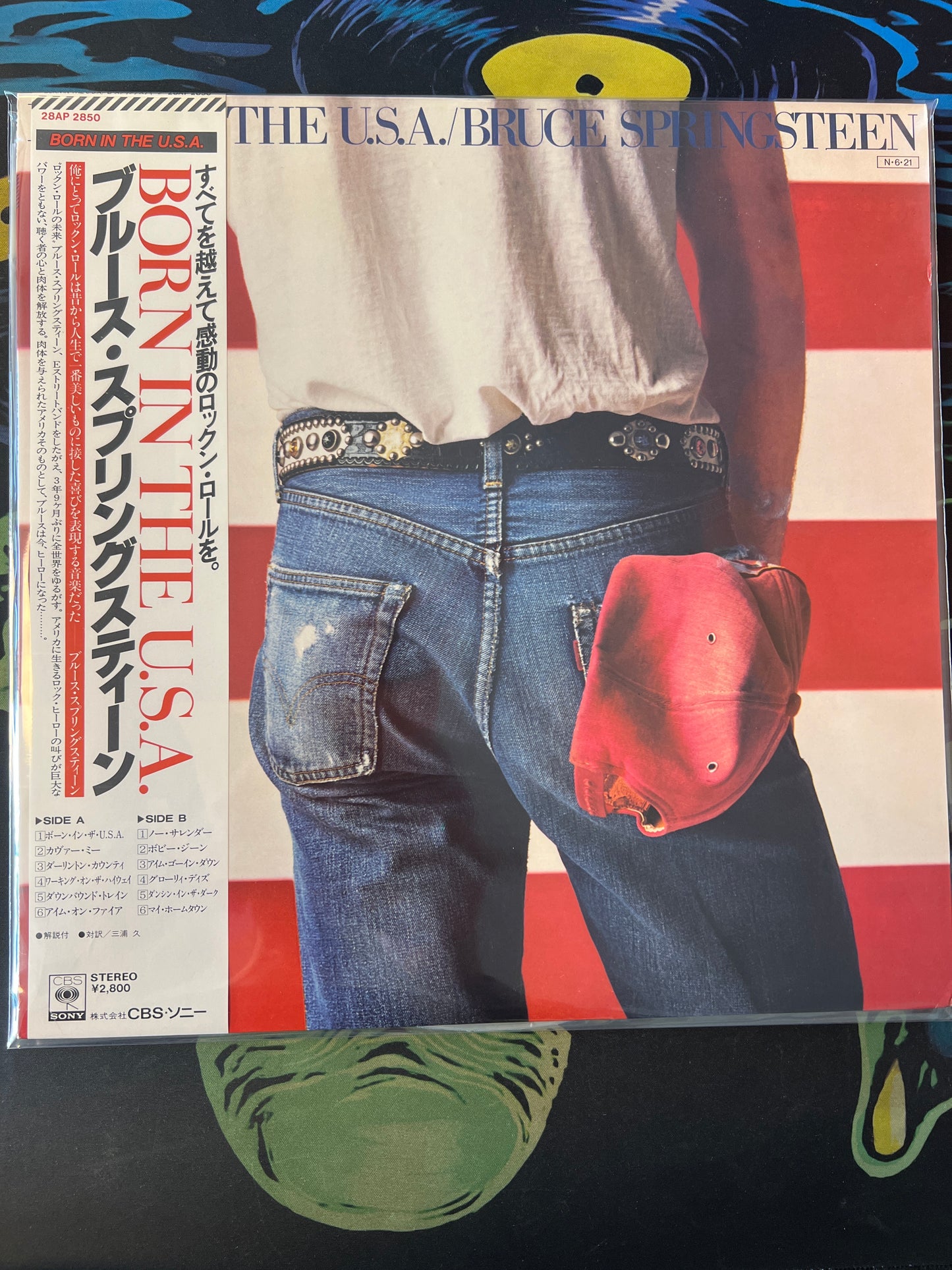BRUCE SPRINGSTEEN - born in the U.S.A.