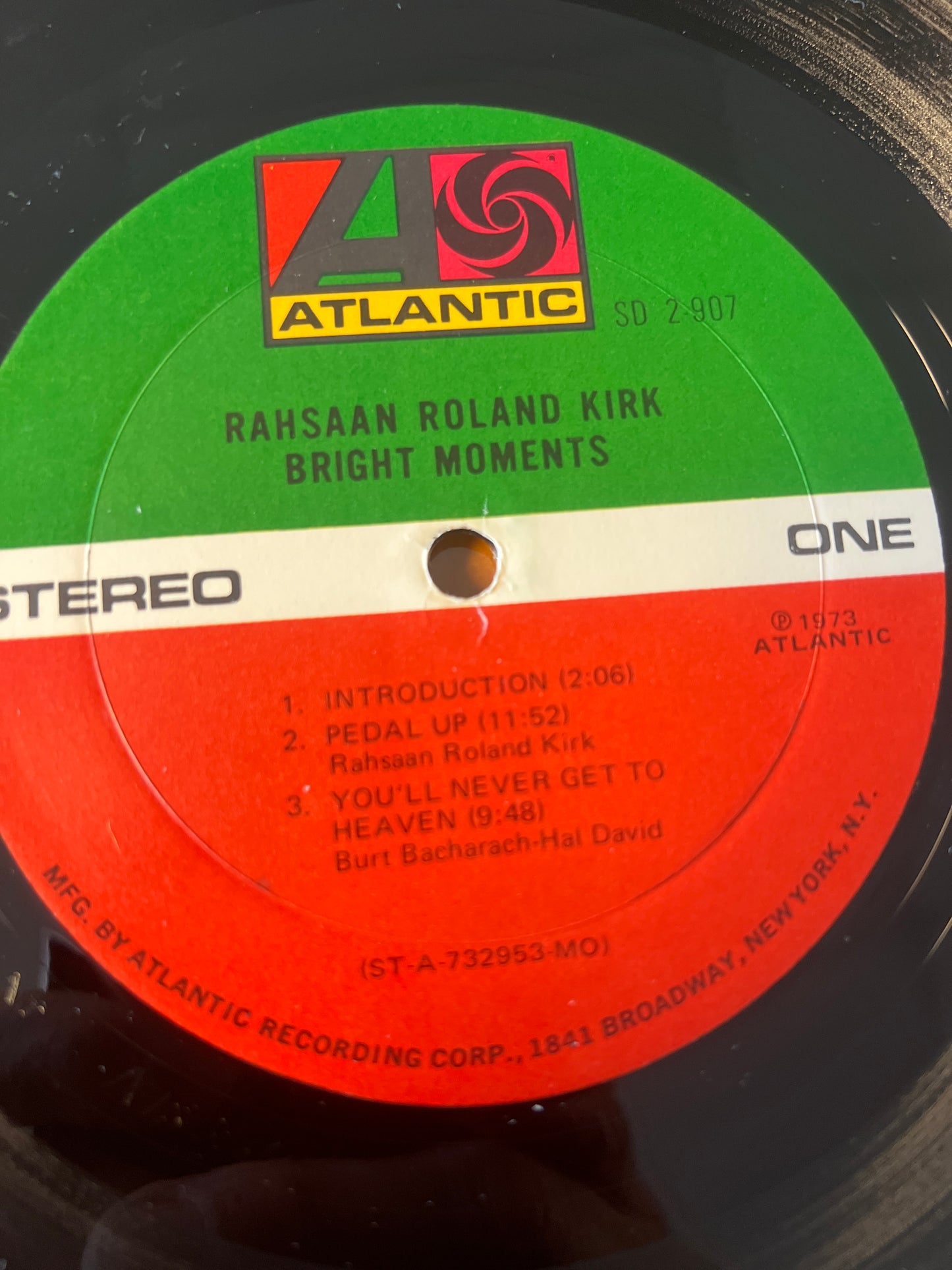 RASHAAN ROLAND KIRK - bright moments