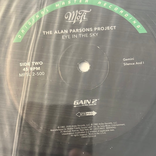 THE ALAN PARSONS PROJECT - eye in the sky