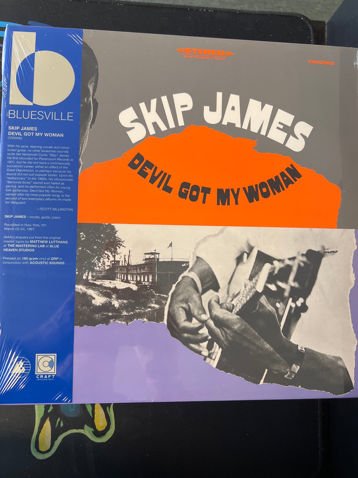 SKIP JAMES - Devil got my woman