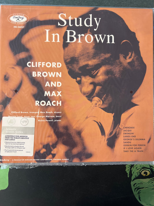 CLIFFORD BROWN AND MAX ROACH - study in brown