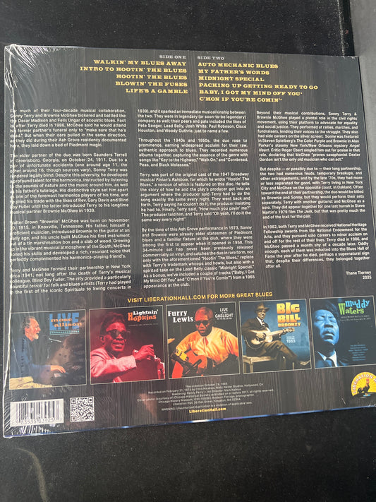 SONNY TERRY & BROWNIE MCGHEE - live from the Ash Grove