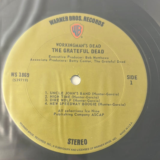 GRATEFUL DEAD - workingman’s dead