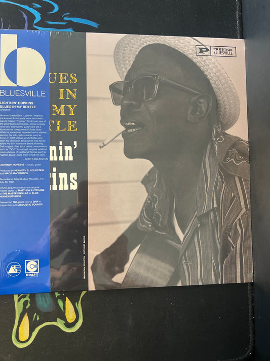 LIGHTNIN HOPKINS - blues in my bottle