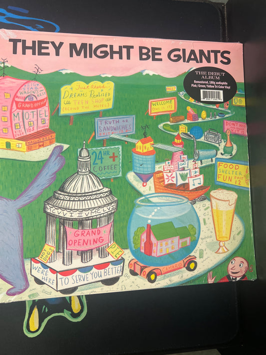 THEY MIGHT BE GIANTS - self-titled (try-colored vinyl edition)