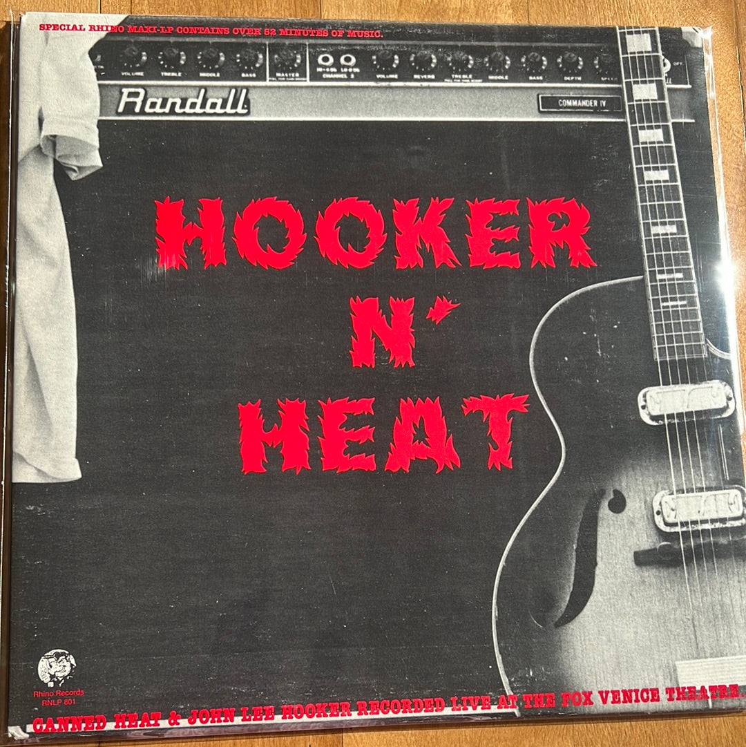 CANNED HEAT & JOHN LEE HOOKER - Hooker N’ Heat