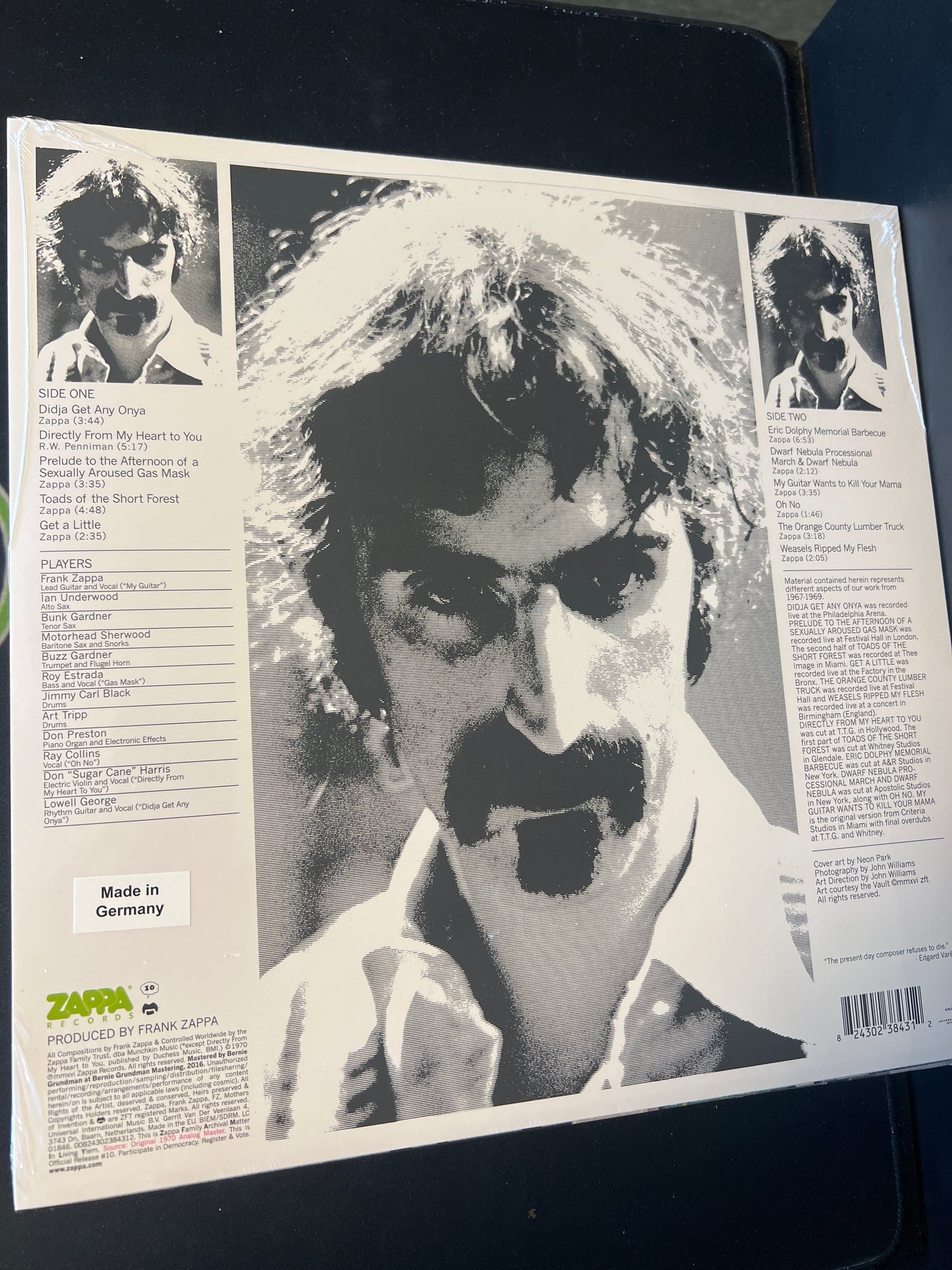 THE MOTHERS OF INVENTION - weasels ripped my flesh