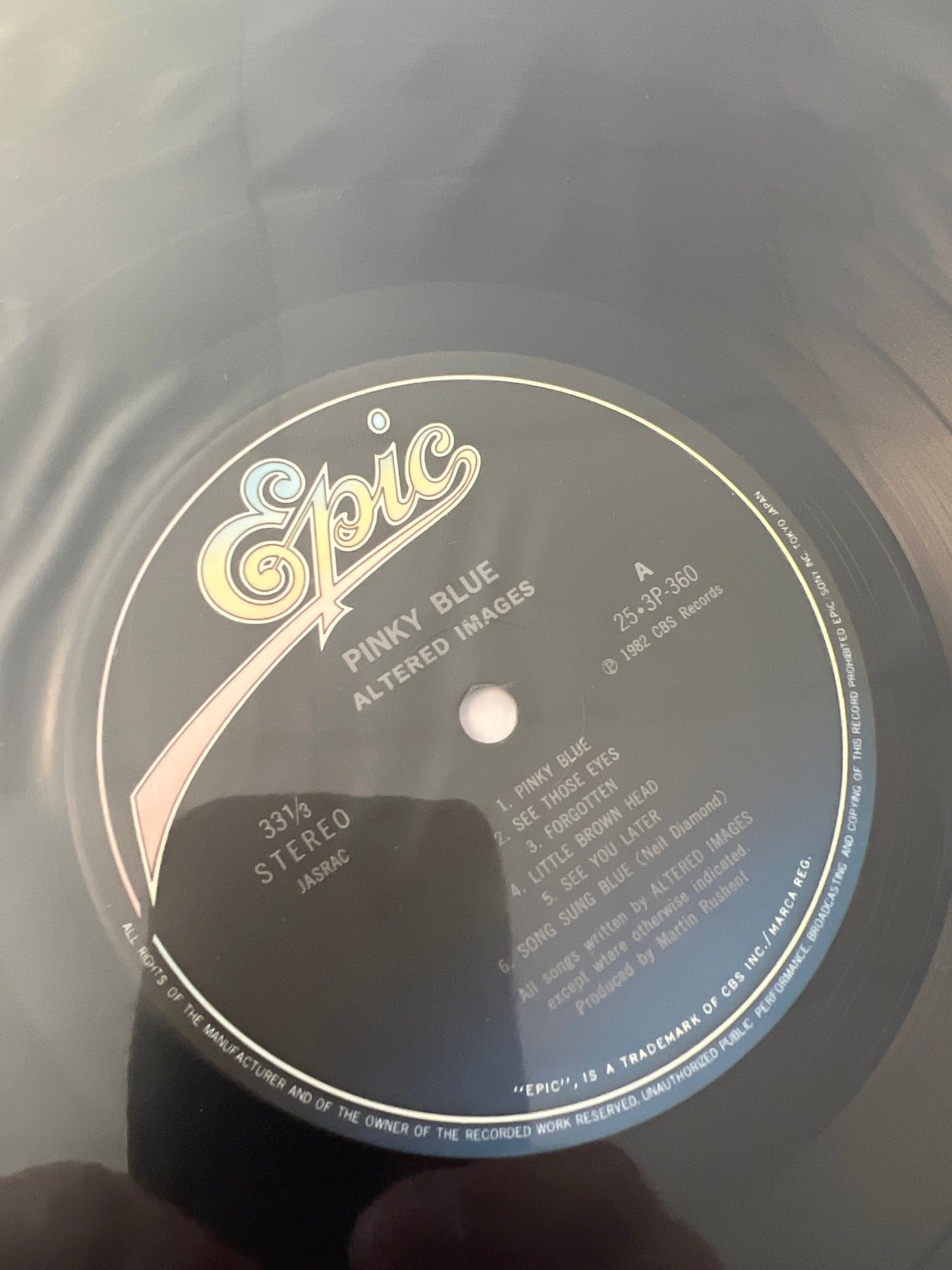 ALTERED IMAGES - pinky blue