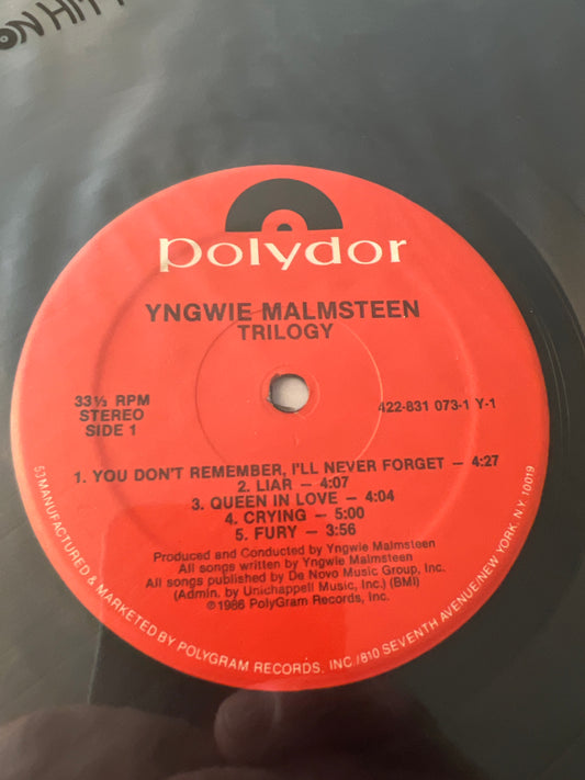 YNGWIE J. MALMSTEEN - trilogy