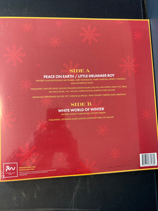 DAVID BOWIE & BING CROSBY - peace on earth / little drummer boy