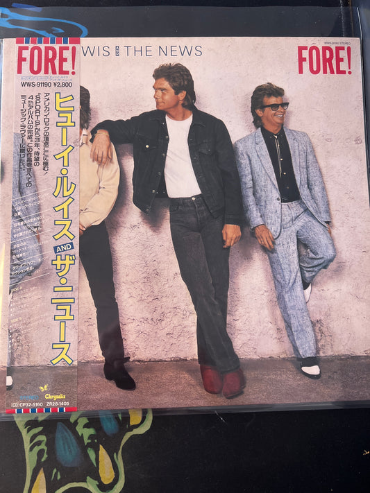 HUEY LEWIS AND THE NEWS - Fore!