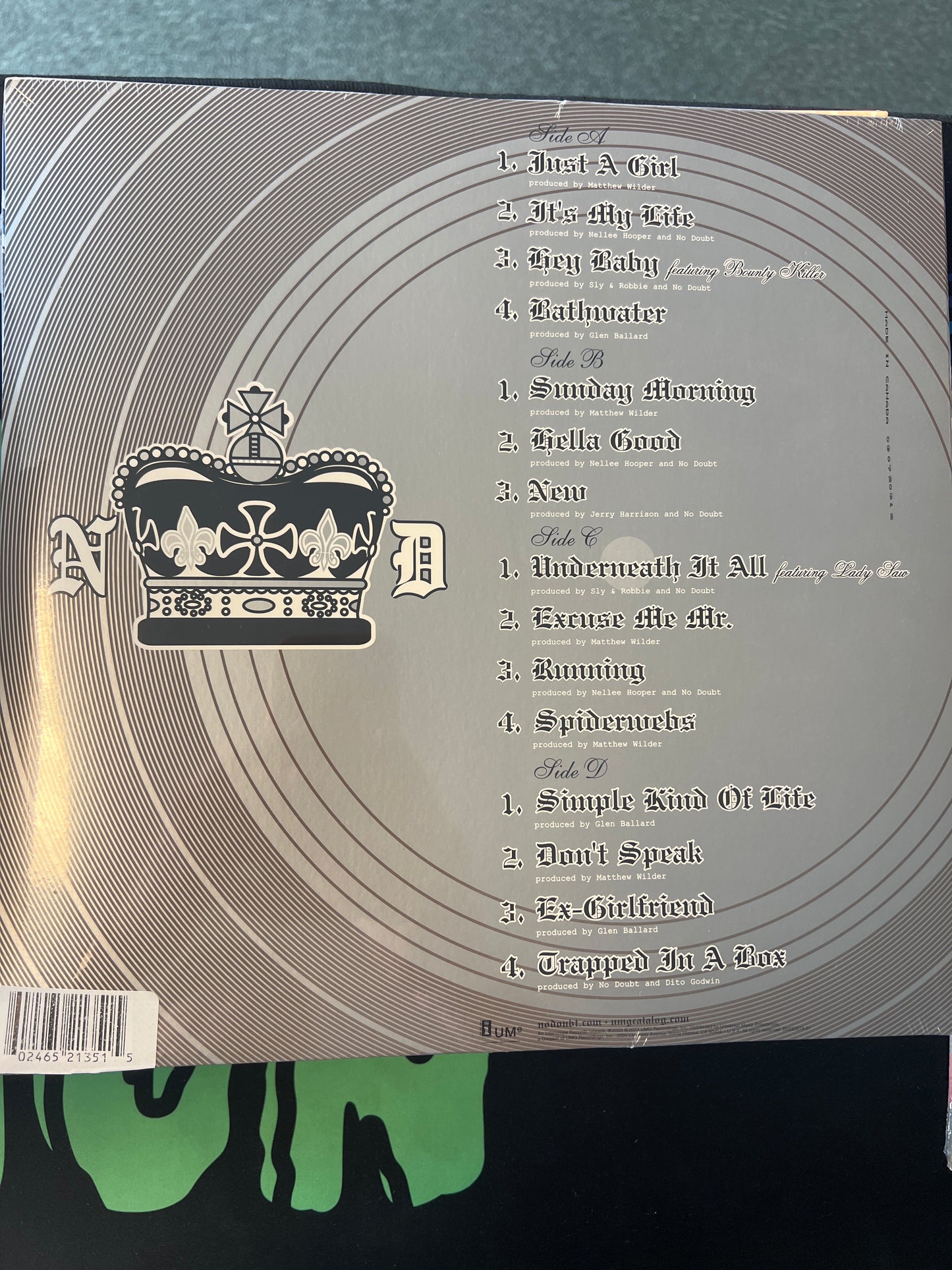 NO DOUBT - the singles 1992-2003