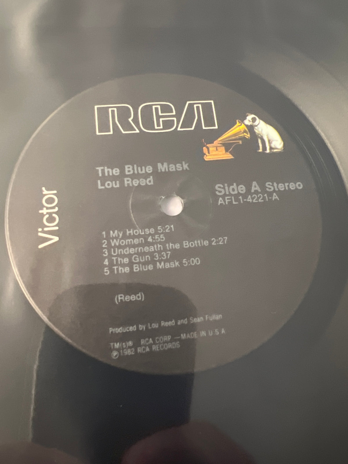 Blue Mask Reed LOU REED - the blue mask – Northwest Grooves