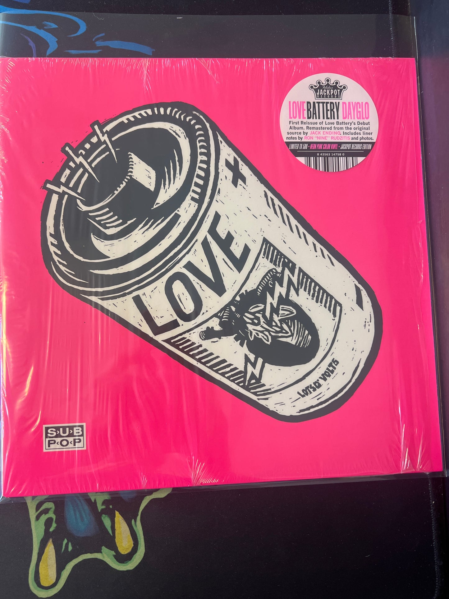 LOVE BATTERY - dayglo