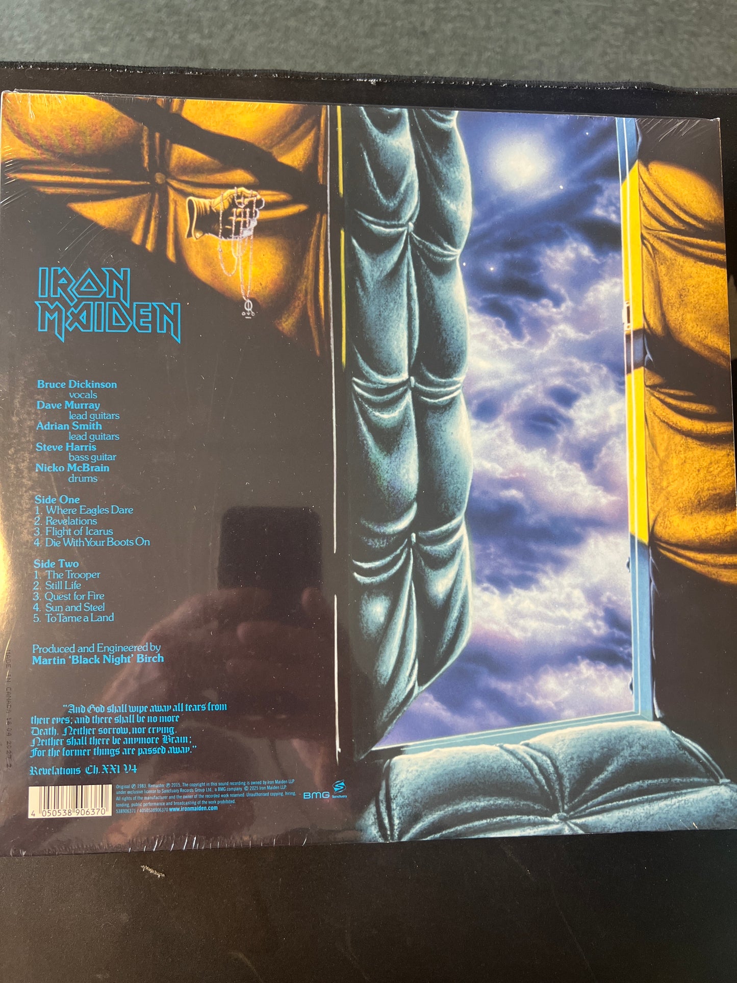 IRON MAIDEN - piece of mind