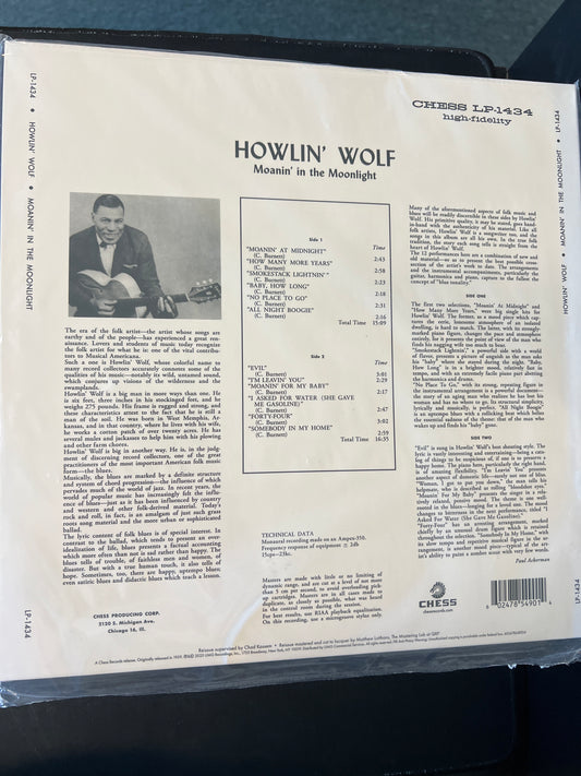 HOWLIN’ WOLF - moanin’ in the moonlight