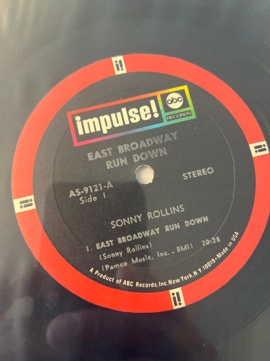 SONNY ROLLINS - East Broadway Run Down
