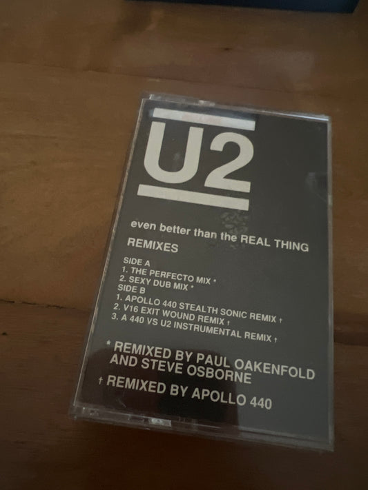 U2 - even better than than the real thing (remixes)
