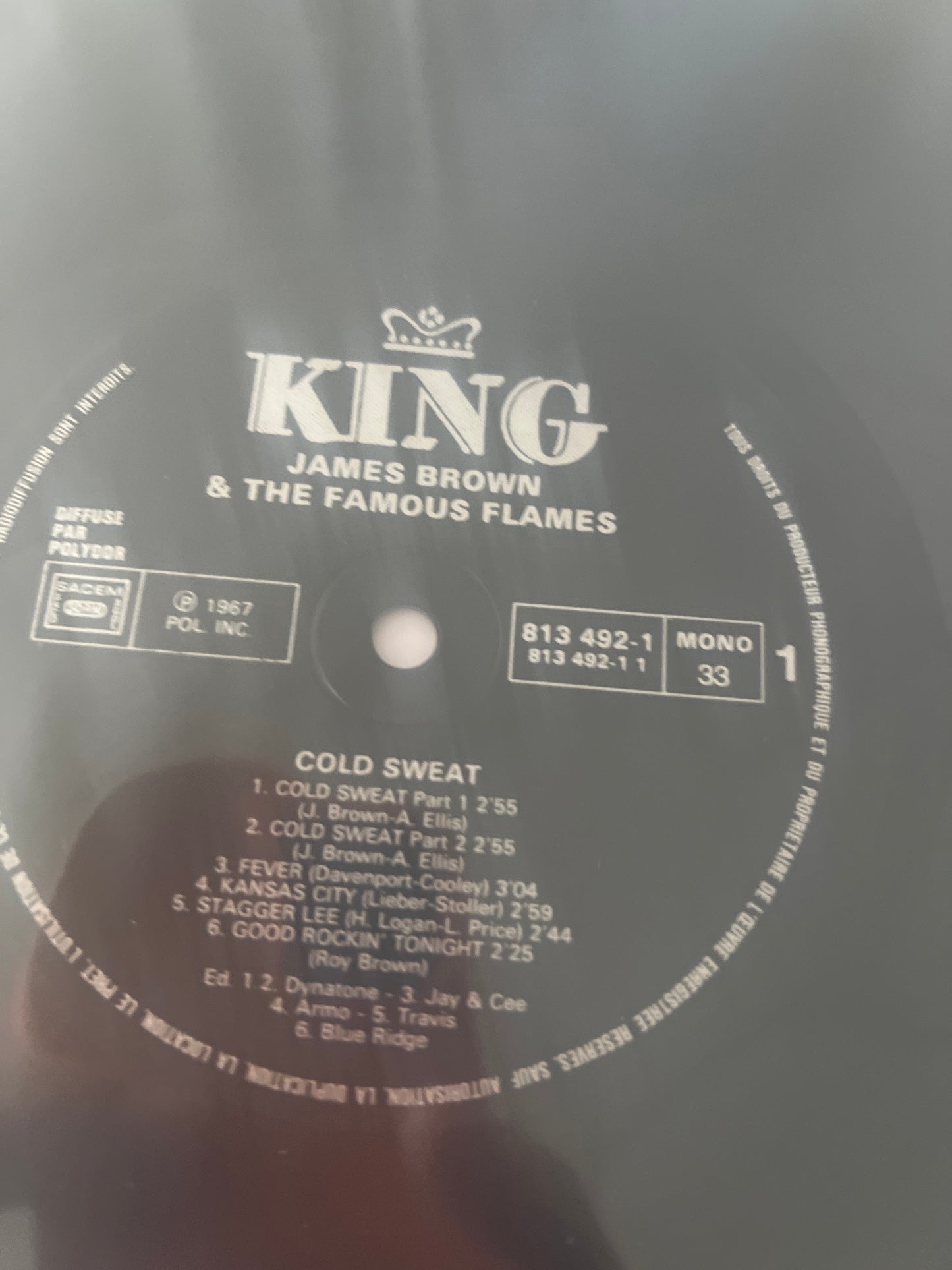 JAMES BROWN - cold sweat